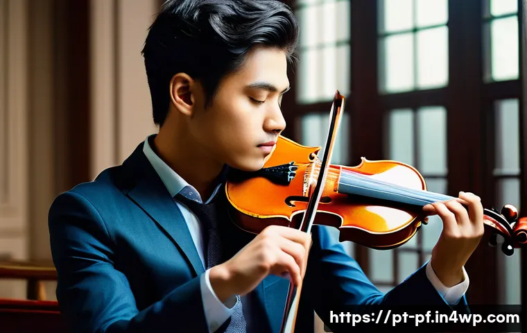 내면 대화의 작용 원리 - **Prompt:** A visually rich, conceptual image depicting the "silent orchestra" of the mind. A though...